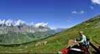From the Klausen pass to the Fiseten pass