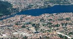 Lecco dai piani d'Erna