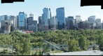 Calgary during folk festival