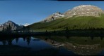 Bow Summit reflections at sunrise