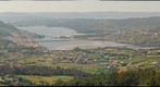 Pontedeume desde o Castelo de Nogueirosa