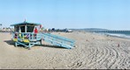 Lifeguard On Duty in Hermosa Beach - 16th St Lifeguard Tower