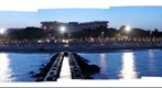 Porto Santa Margherita / night view from the beach