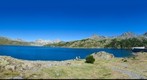 Panorama 360º arrivant sobre la presa / 360 degree panorama arriving Lanós lake