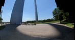 dramatic shadow of the arch
