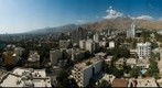 Overview over north Tehran, Iran