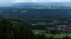 Bavarian Alps from the Hoher Peissenberg Mountain