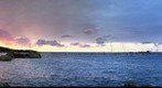 CHAUSEY COUCHER DE SOLEIL SUR LE SEMAPHORE