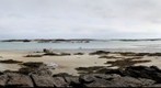 CHAUSEY VUE DEPUIS LE ROCHER DE LA SAUNIERE