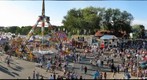 The Midway at the Minnesota State Fair Grounds. 