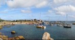 photo panoramique chausey LES BLAINVILLAIS A MAREE HAUTE