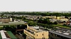 View from the hotel roof over Kyoto