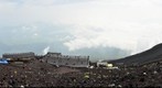 Climbing up to Mt.Fujisan on the Yoshida Trail 3410m