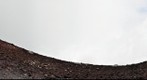 View into the crater of Mt.Fujisan