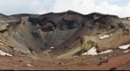 View into the crater of Mt.Fujisan from the Top 3776m