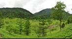 Trekking in the mountains near Yuno-ko