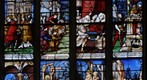 stained glass window in Gisors France