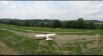 Bandel Airport (22D), Eighty Four, PA, home of the Pittsburgh Soaring Club, with Piper Super Cub towplane and Schweizer 2-33 glider