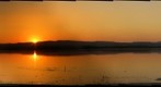 Sunset across the Larnaka Salt Lake