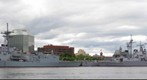 Navy ships at Portland Rose Festival