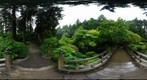 Portland Japanese Garden - Moon Bridge in the Strolling Pond Garden