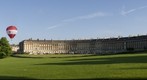 18thC-style surveillance technology over the Royal Crescent - Bath UK
