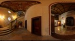 Ringberg Castle, conference site of the Max Planck Society, main Staircase