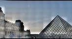 Louvre Pyramid Fall Equinox