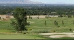 Salt Lake City, Utah valley view from Old Mill Golf Course looking West