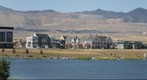 Oquirrh Mountains from Daybreak housing development