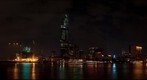Saigon river by night