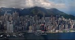Hong Kong Island from top of ICC tower