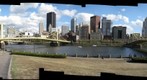 Downtown Pittsburgh from the Northside between the 6th and 7th Street Bridges