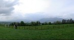 Aghadoe Round Tower and view over Killarney