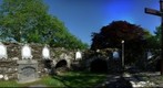 In the middle of old Saint Fin Barr's Oratory