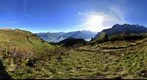 Trail over the Surenenpass