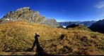 Trail over the Surenenpass