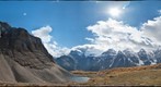Between Larch Valley and Sentinel Pass - 360 degrees