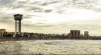 Atardecer en la Barceloneta 1