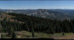 Upper South Yuba River, Signal Peak, Transcontinental Railroad, Interstate 80 at Yuba Gap - View from Grouse Ridge