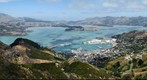 Lyttelton, view from Port Hills, New Zealand