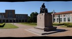 Frisbee in Flight - Rice University Academic Quad - a 360-Degree Panorama (Nikon D7000)