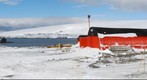 People and Penguins at Base Esperanza 