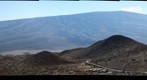 view of Mauna Loa from Mauna Kea