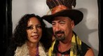 Happy colorful couple at Decom