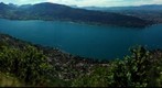 Le lac d'Annecy vu du Mont Veyrier