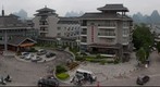 View from my hotel room at the Guifu Hotel in Yangshuo, Guilin