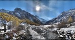 The end of the Zinal Valley, Switzerland