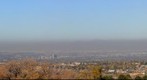 Early November smog day in salt lake