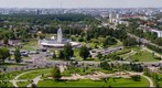 Panorama of Minsk city